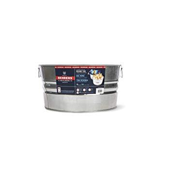Behrens 2GS 15 Gallon Round Galvanized Steel Tub