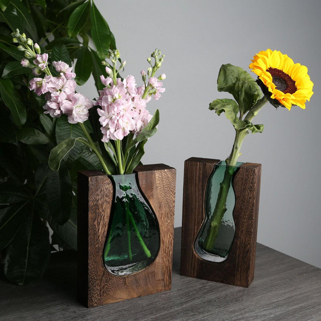 Custom Wooden Vase,Personalized Flower Holder,Artistic Vase,Unique Gift for Her,Gift for Mom,Eco-Friendly Home Décor,Thoughtful Gift Idea
