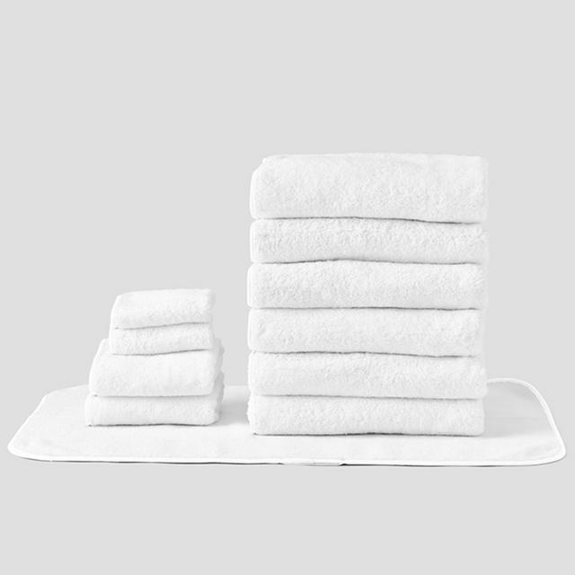 Piped Edge Bathroom Bundle (11 pieces)