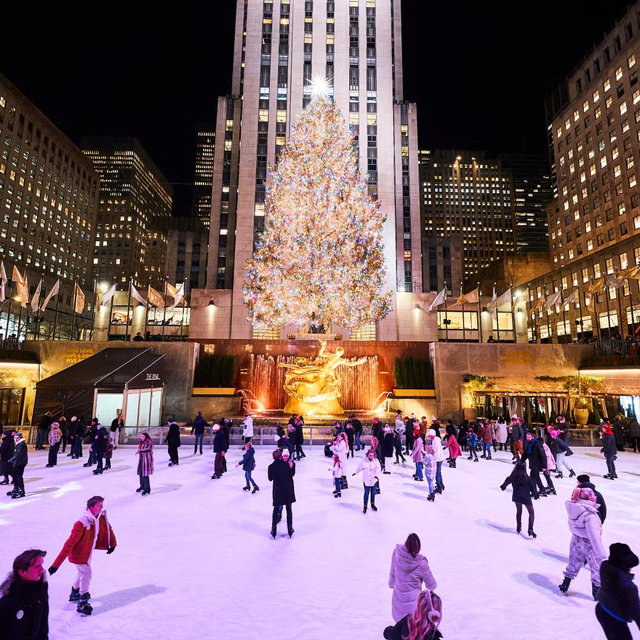 Ice Skating at Rockefeller Center