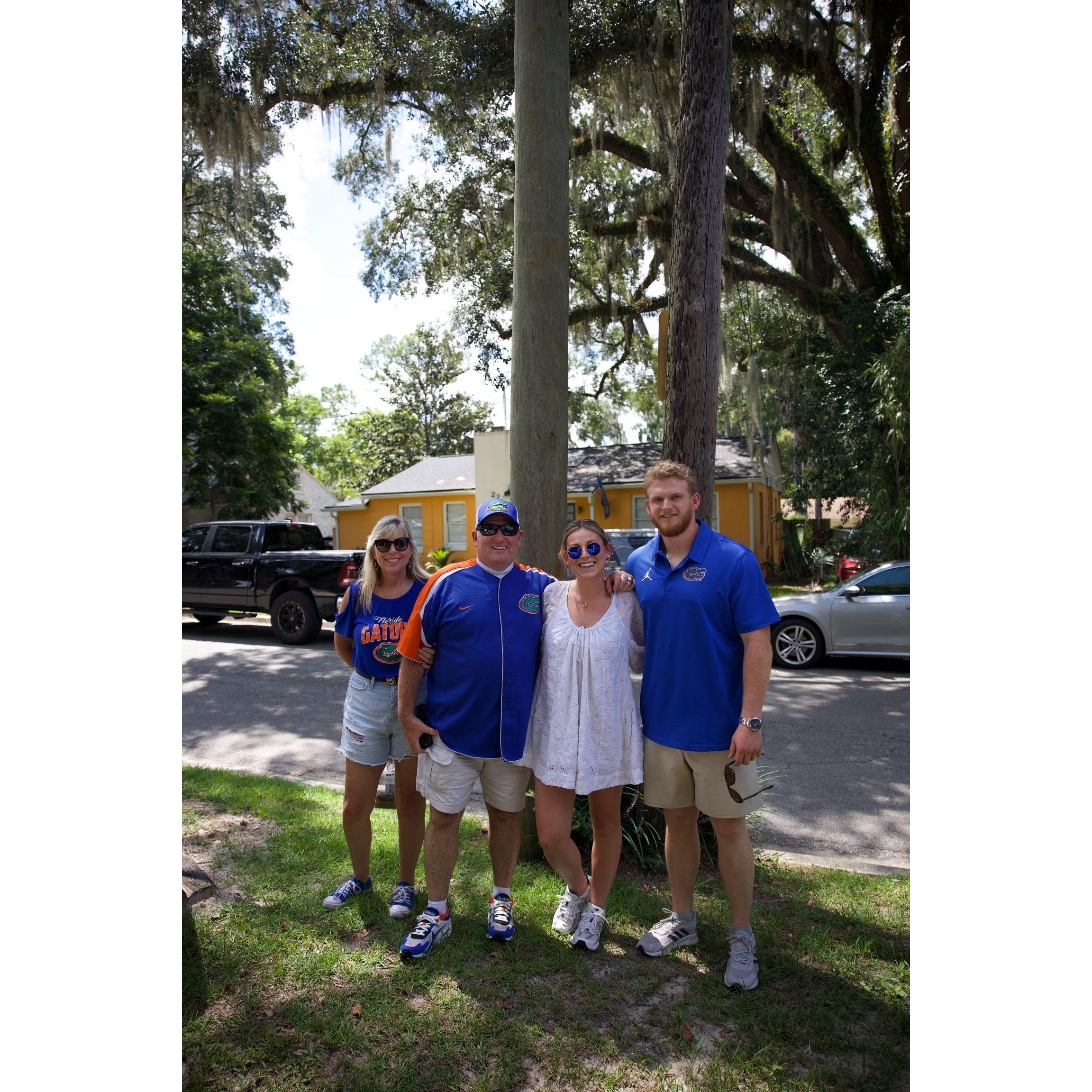 August 31, 2024
John's first trip to visit my family in Florida. His introduction was a UF football game.