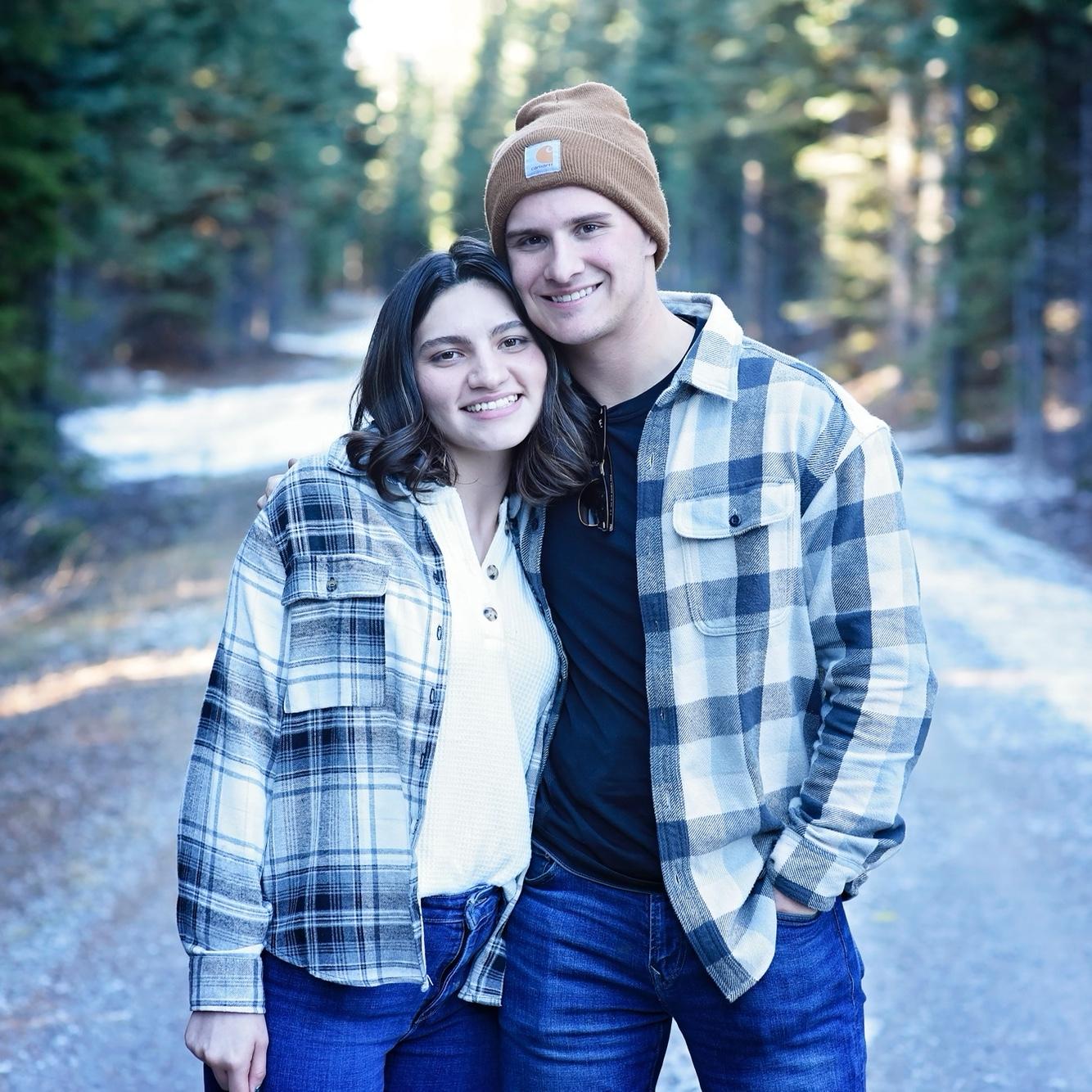 First Christmas tree hunting with Connor’s family