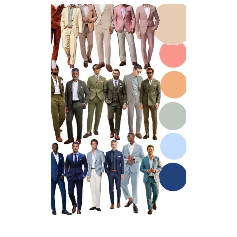 These colors work great too! Just make sure your blue isn’t too dark.