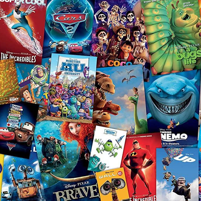 Ceaco - Disney / Pixar - Movie Posters - 2000 Piece Jigsaw Puzzle