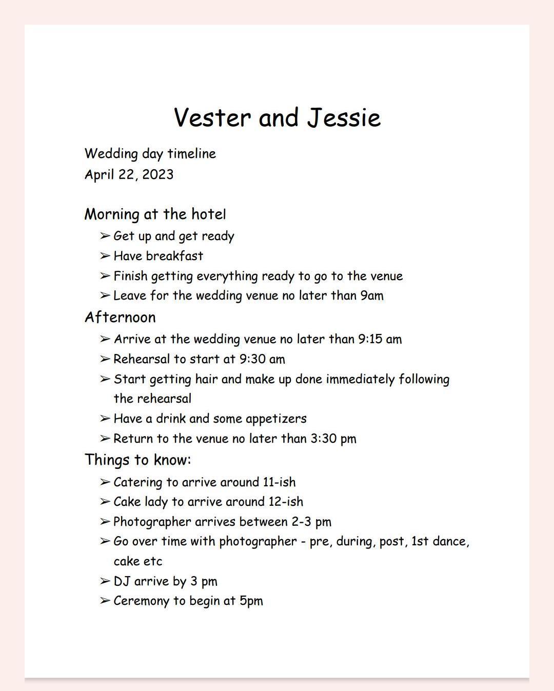 The Wedding Website of Jessie Wright and Vester Nutt