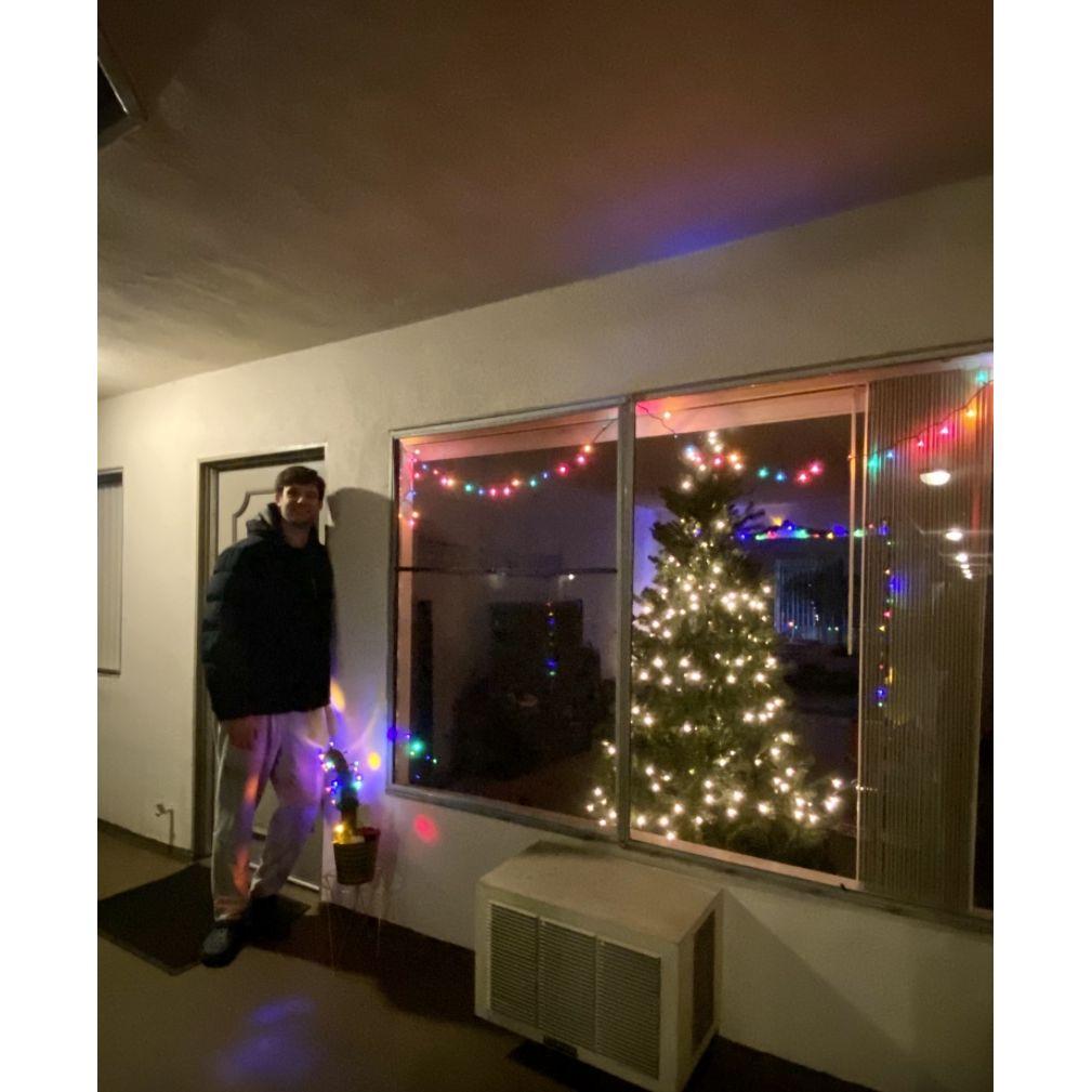 Our first Christmas in our apartment in Garden Grove
