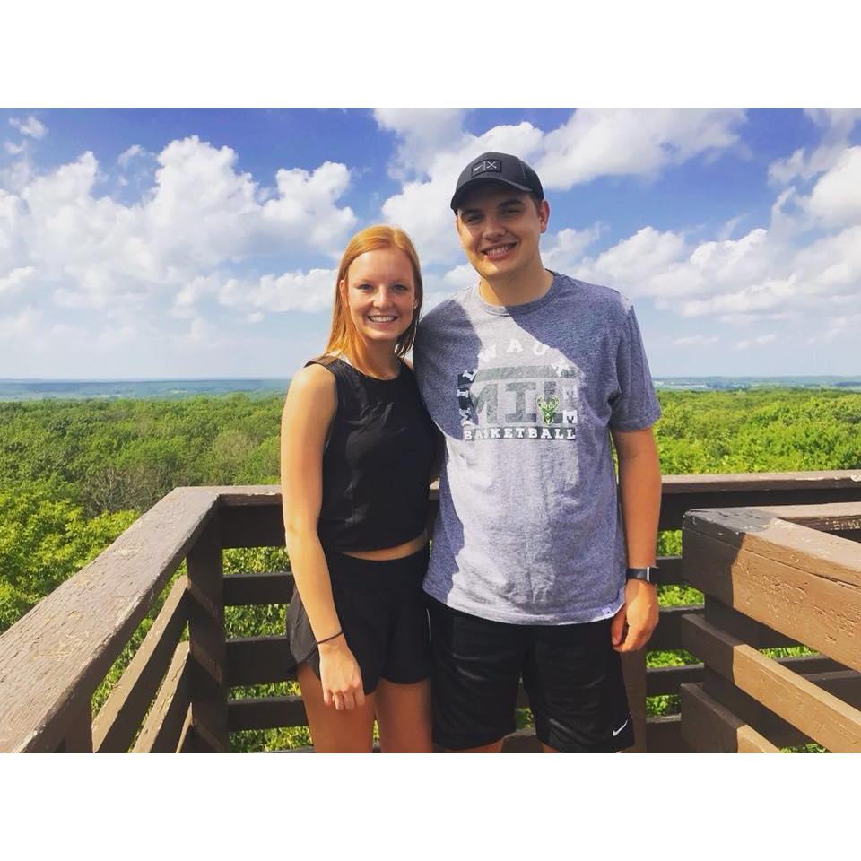 A hike where Cam's fear of heights was exposed.