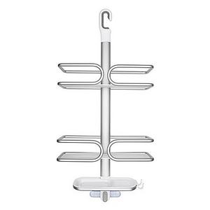 OXO Good Grips® 3-Tier Shower Caddy in Aluminum