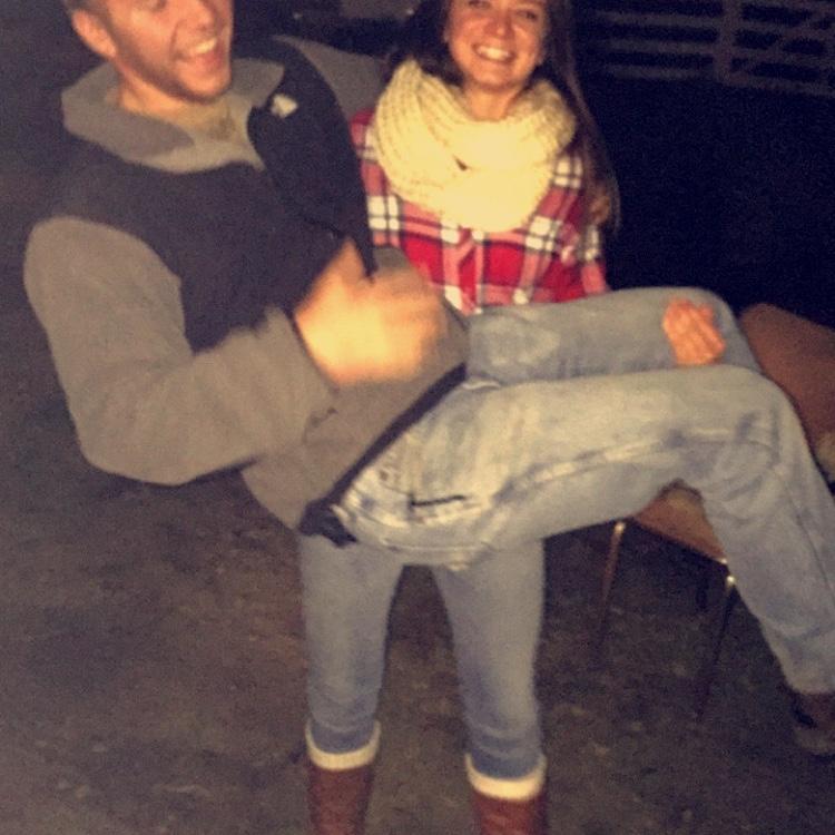 Our first picture together! 2015