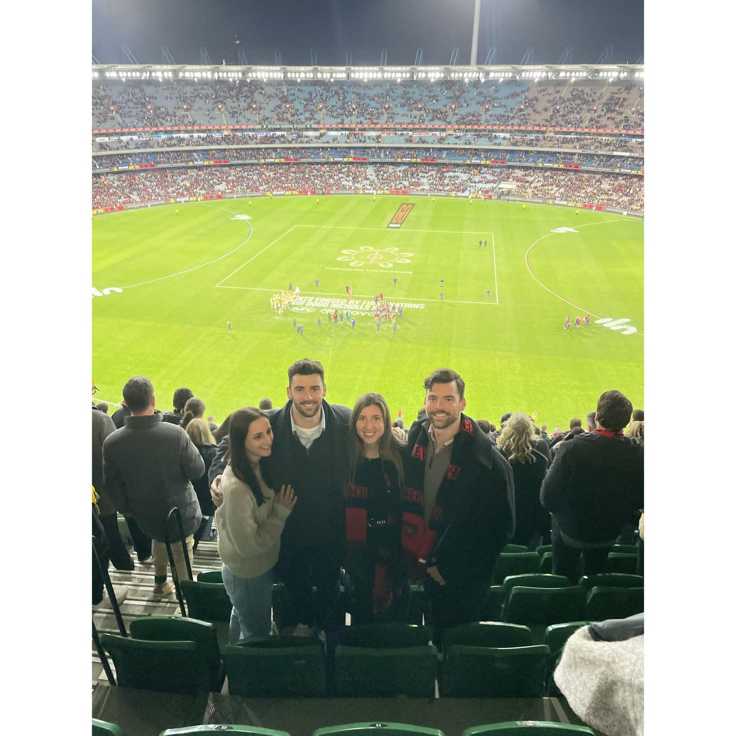 First footy game
