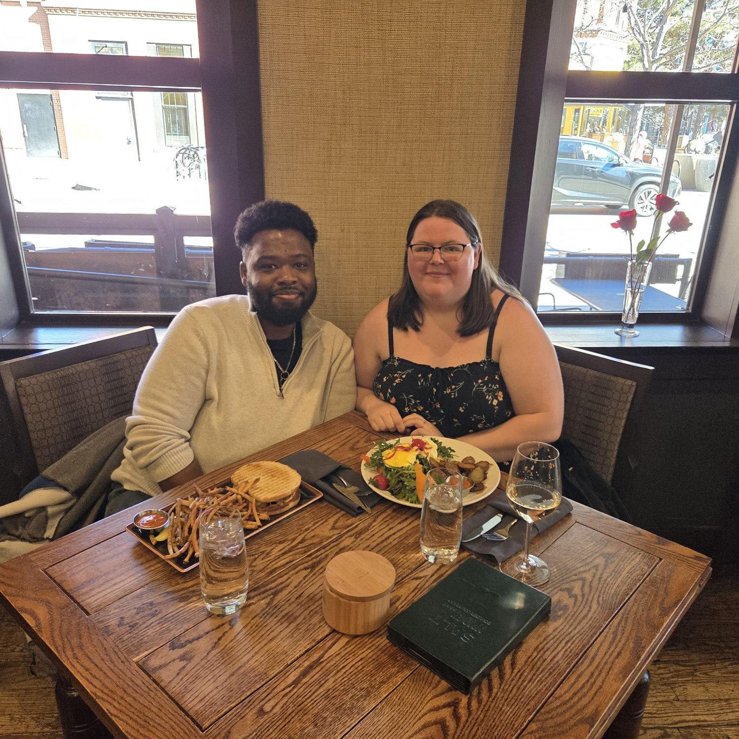 this was our first Valentine's Day as an engaged couple
