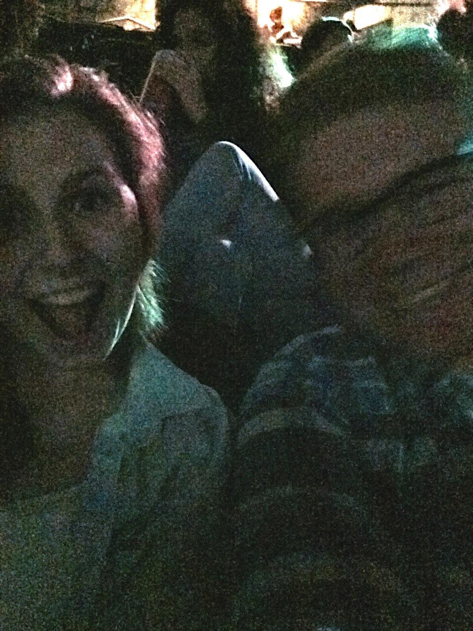 First picture of the two of us from a concert (arguably the first date too, but the couple will keep debating that)