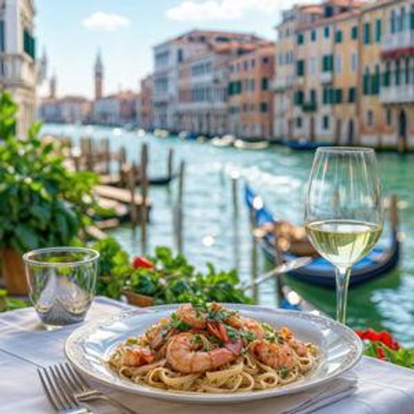 Dinner in Venice