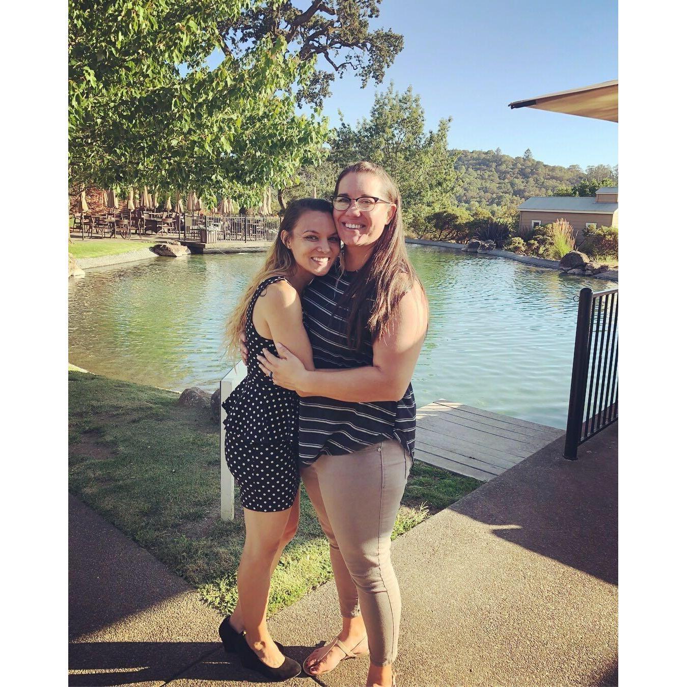 Chrissy's wedding reception