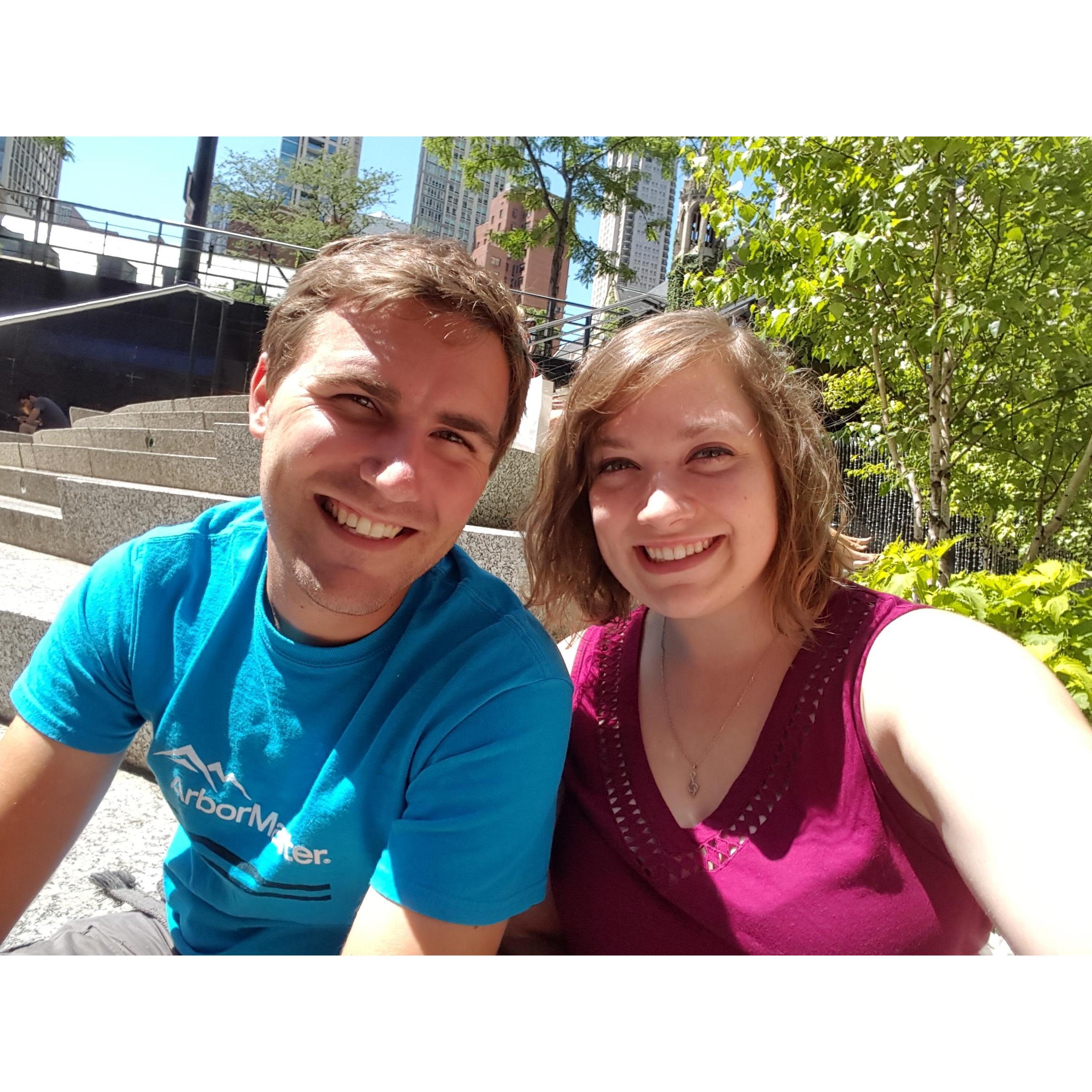 Fun day in Chicago