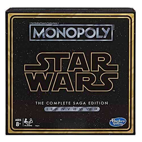 Monopoly: Star Wars Complete Saga Edition Board Game for Kids Ages 8 & Up