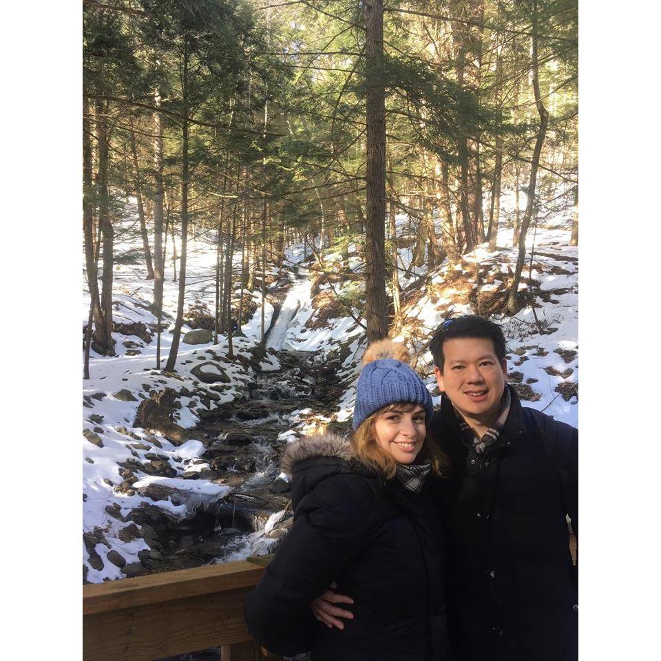 Hiking upstate, February 2019