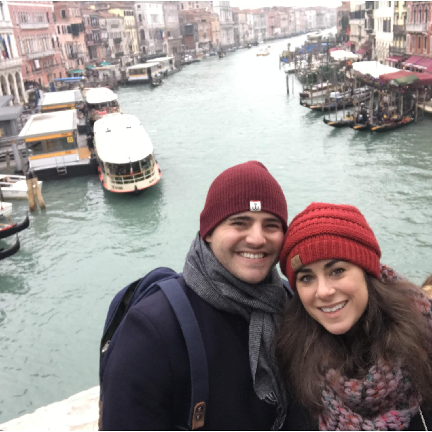 View of the Grand Canal in Venice