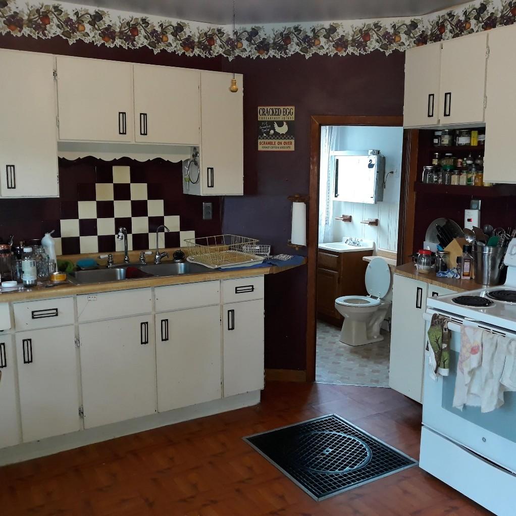 the kitchen: before