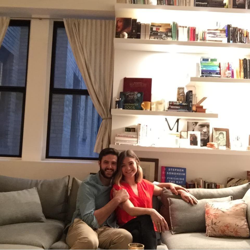 Our first apartment together!