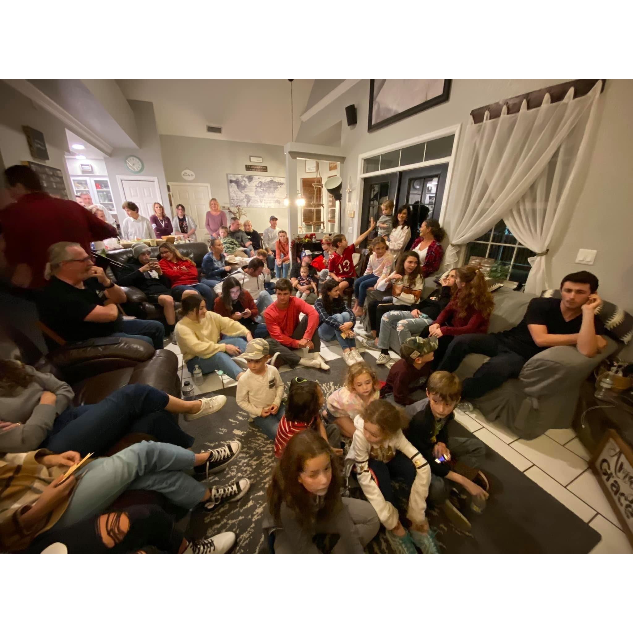 Hannah's first Tafelski event