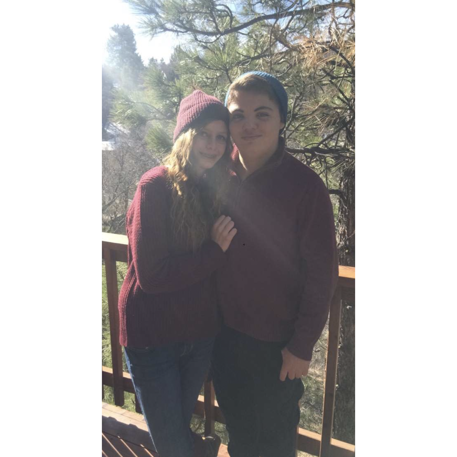 First trip to Big Bear, who would've thought they'd be getting married right next door