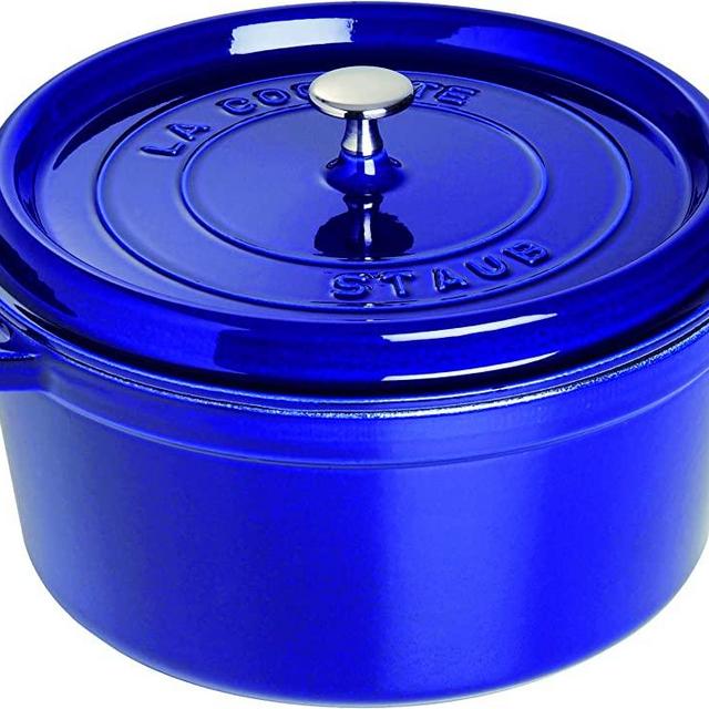 Staub Round Cocotte, Dark Blue, 7 qt. - Dark Blue