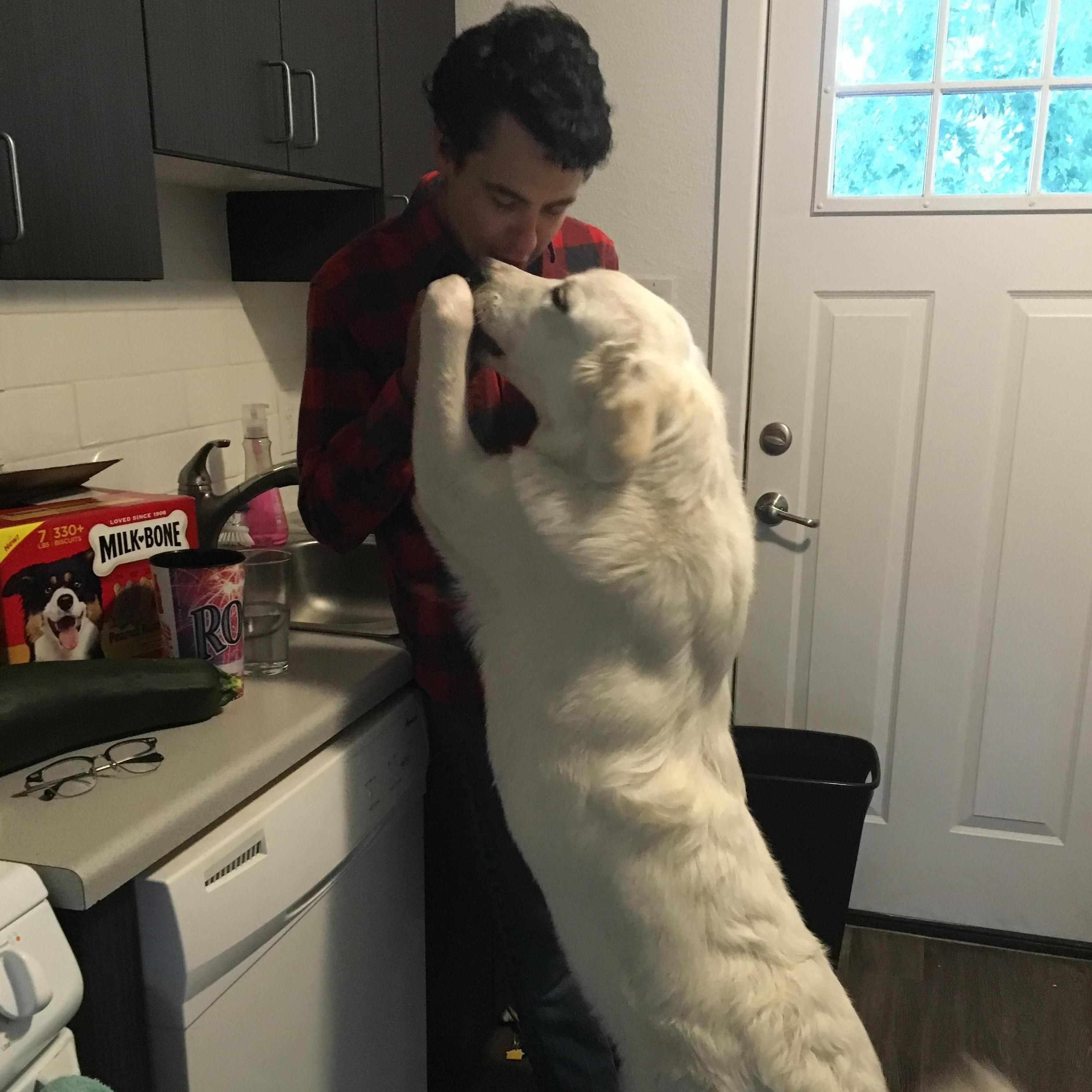 Nali missed Corey so much when her and I lived in Denver for 6 months!