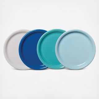 Bistro Coupe Assorted Dinner Plate, Set of 4