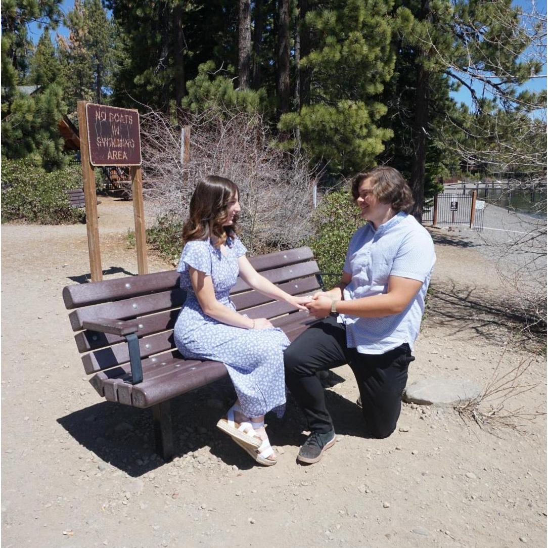Where Chaz popped the question!