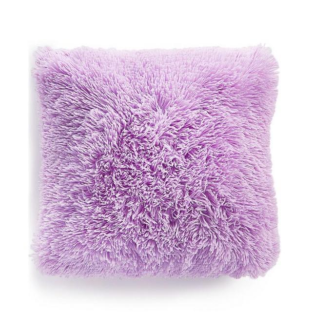 Whim by Martha Stewart Collection Faux-Fur 18" Square Decorative Pillow, Created for Macy's