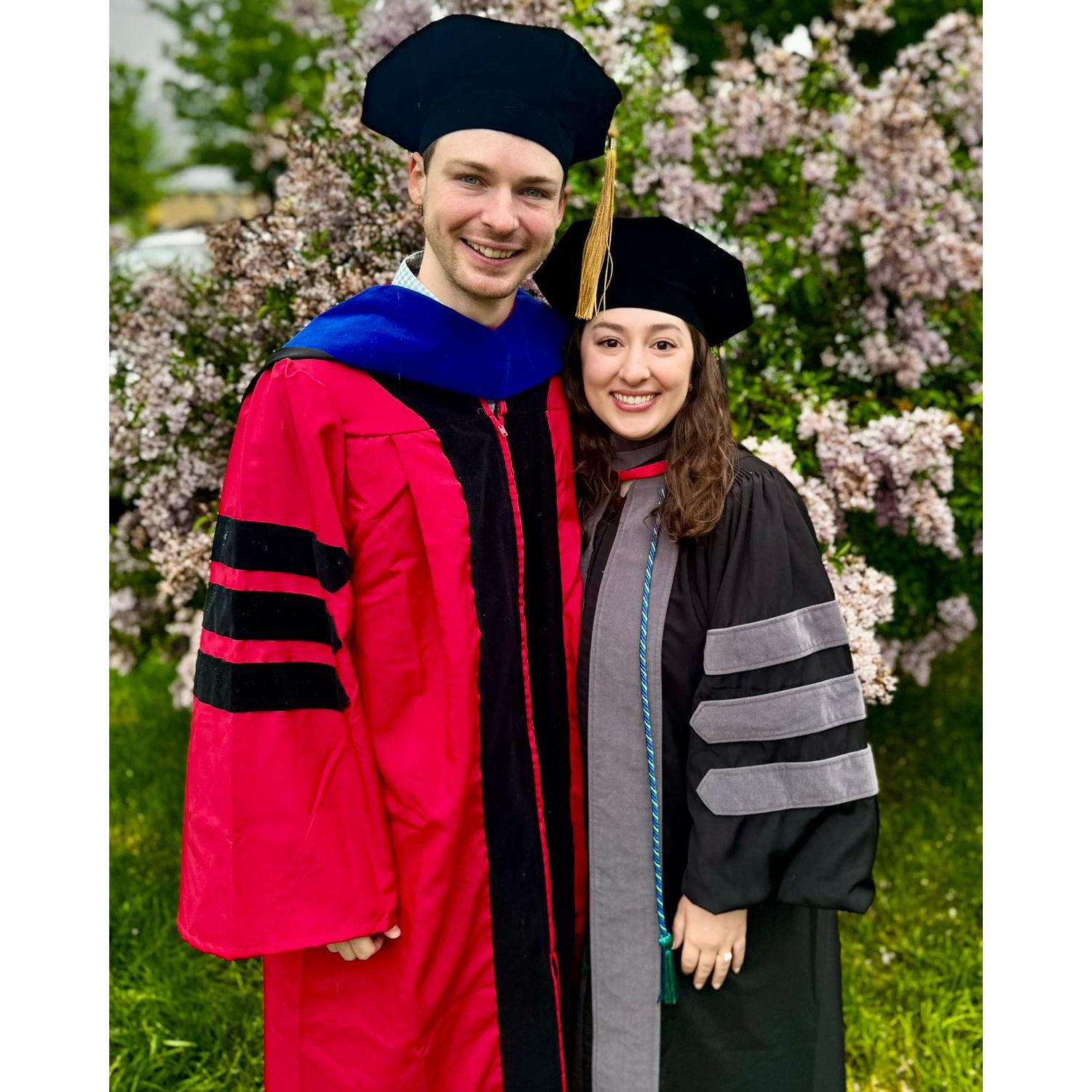 Graduation as Dr & Dr.