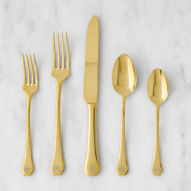 Honeycomb 20-Piece Flatware Set
