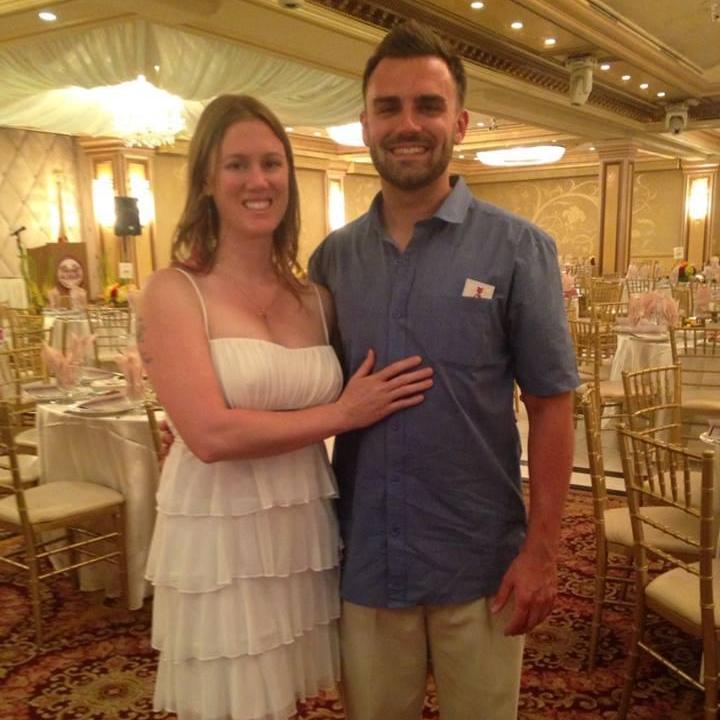 Brandon received a scholarship for his academics, so proud of him.