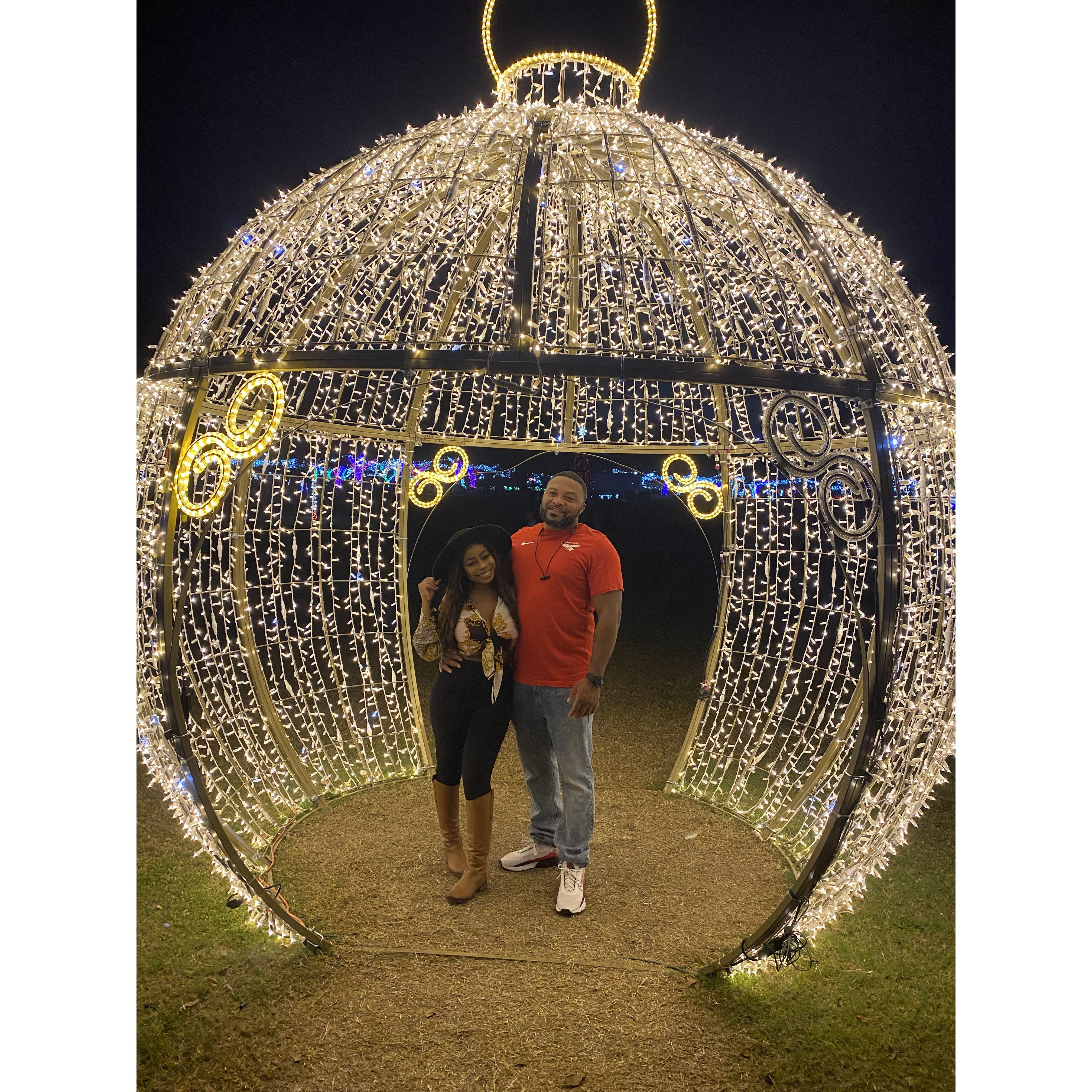 Our first Christmas event together
