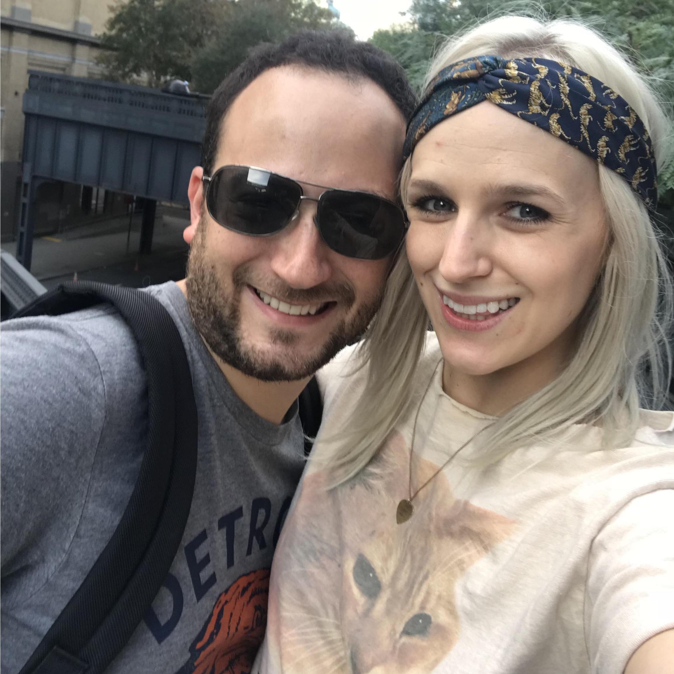 Our first time in NYC together!  Also Kate's first trip with the Ruttenbergs!