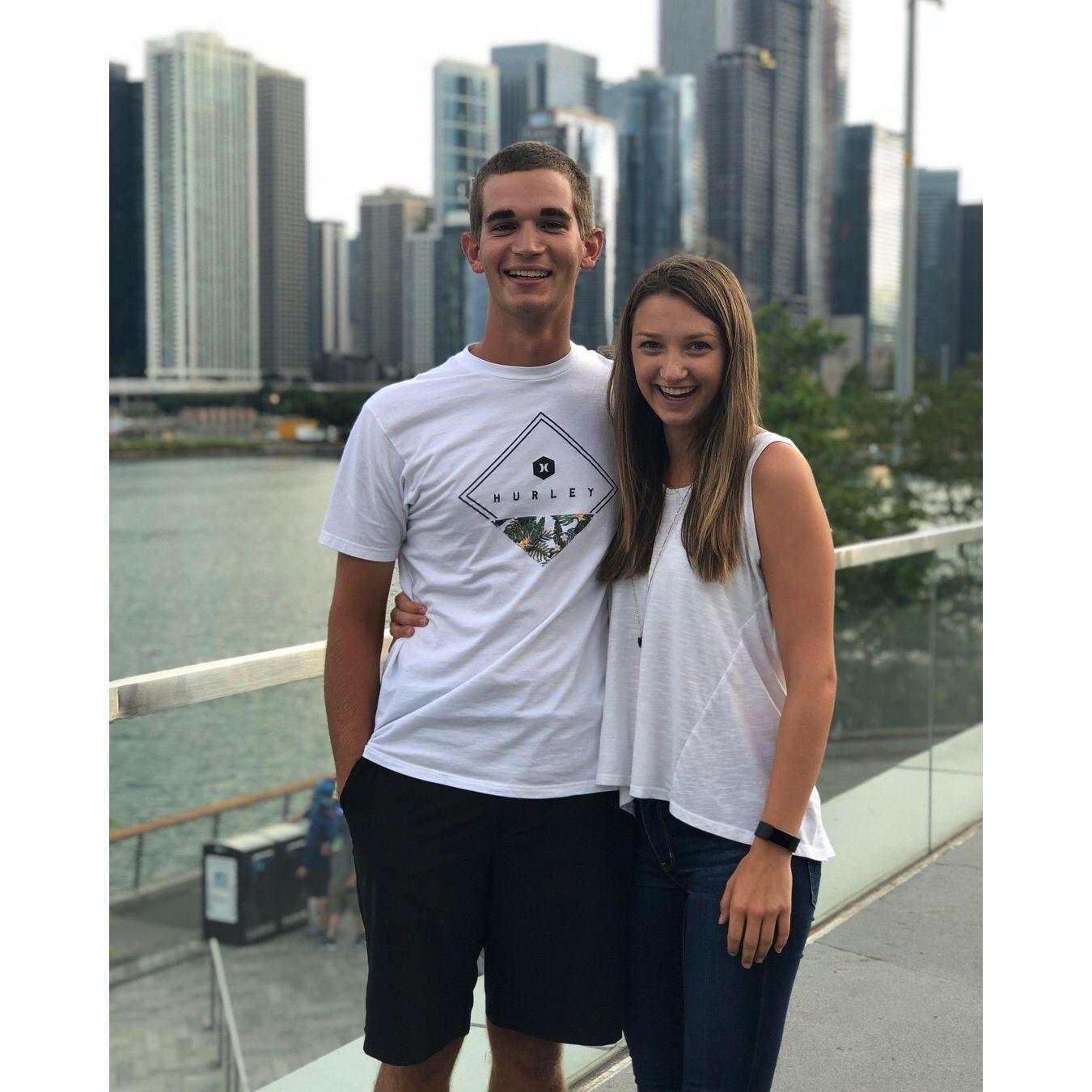 When we fell in love with Chicago!