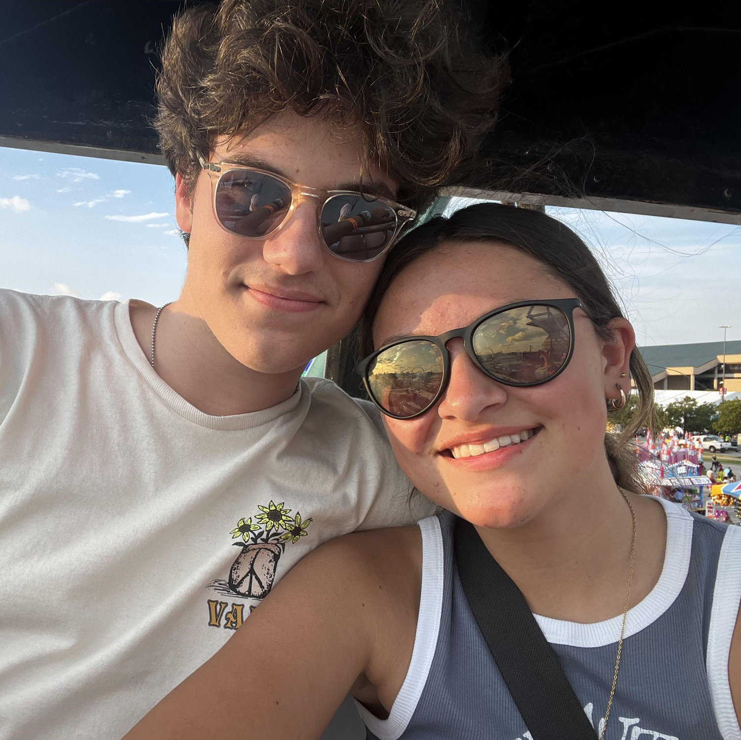 Our first picture together! - August 2023