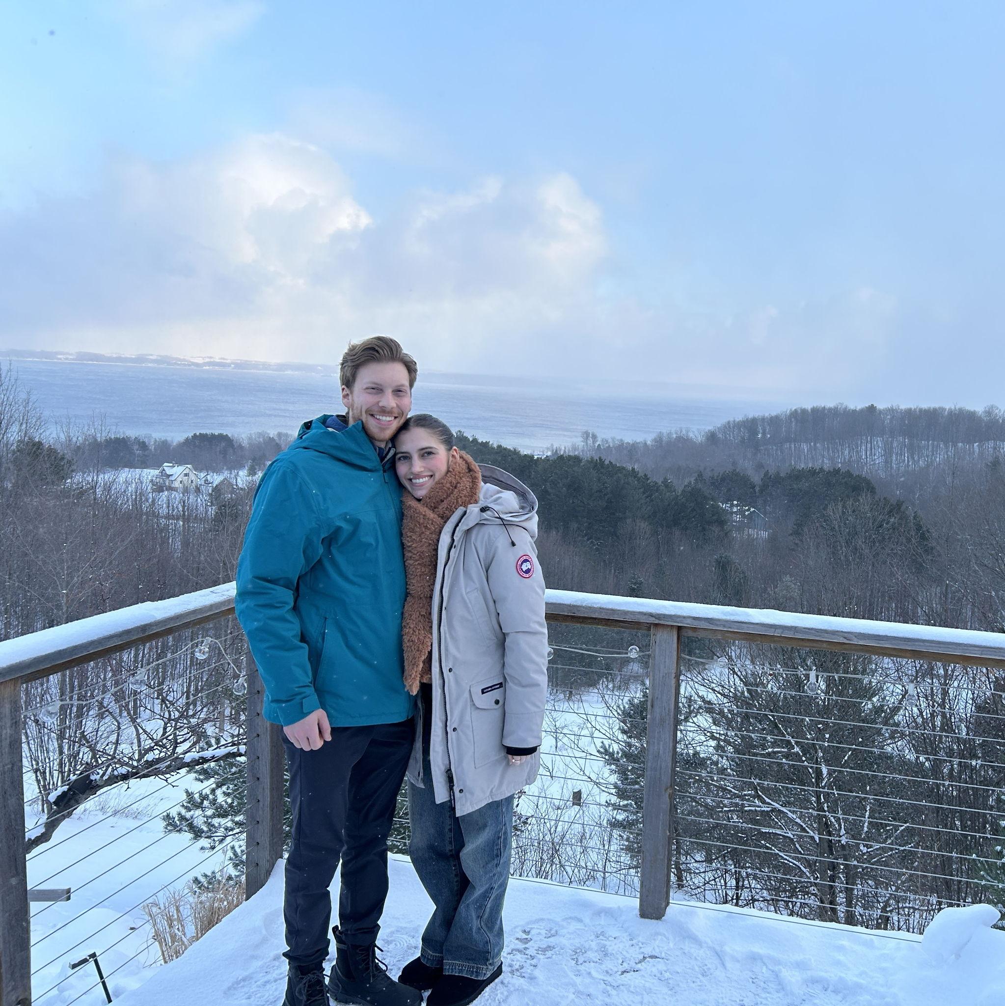 An anniversary trip up north in Michigan