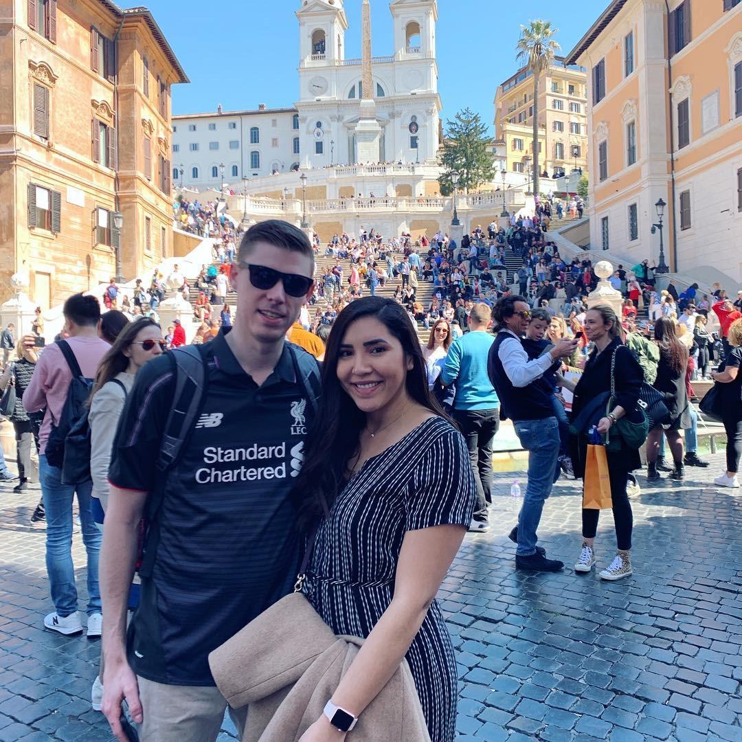 Spanish Steps in Rome, April 2019.