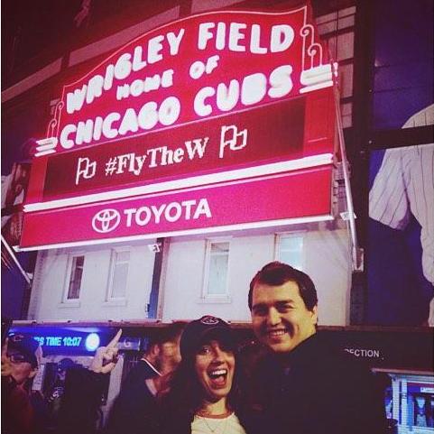 Cubs game, 2015!