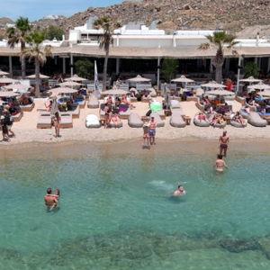 Mykonos Greece Beach Club - Honeymoon