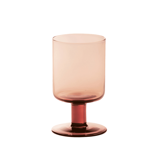 Pink Wine Glass