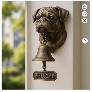 Pug Welcome Doorbell