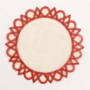 Starburst Colors Placemats (Set of 4) - Red
