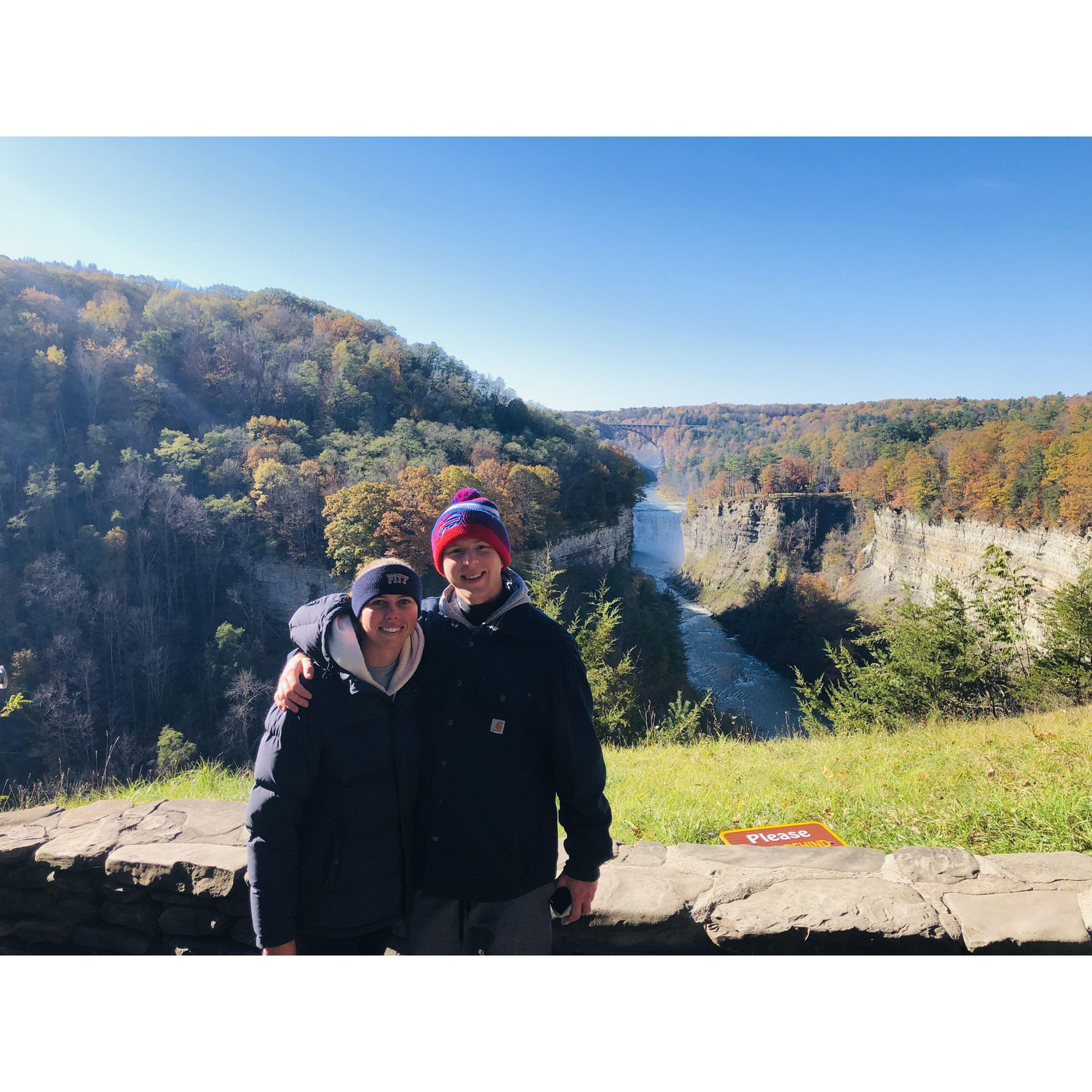 Letchworth State Park hike for fall foliage