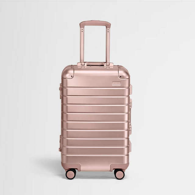 The Bigger Carry-On: Aluminum Edition in Rose Gold