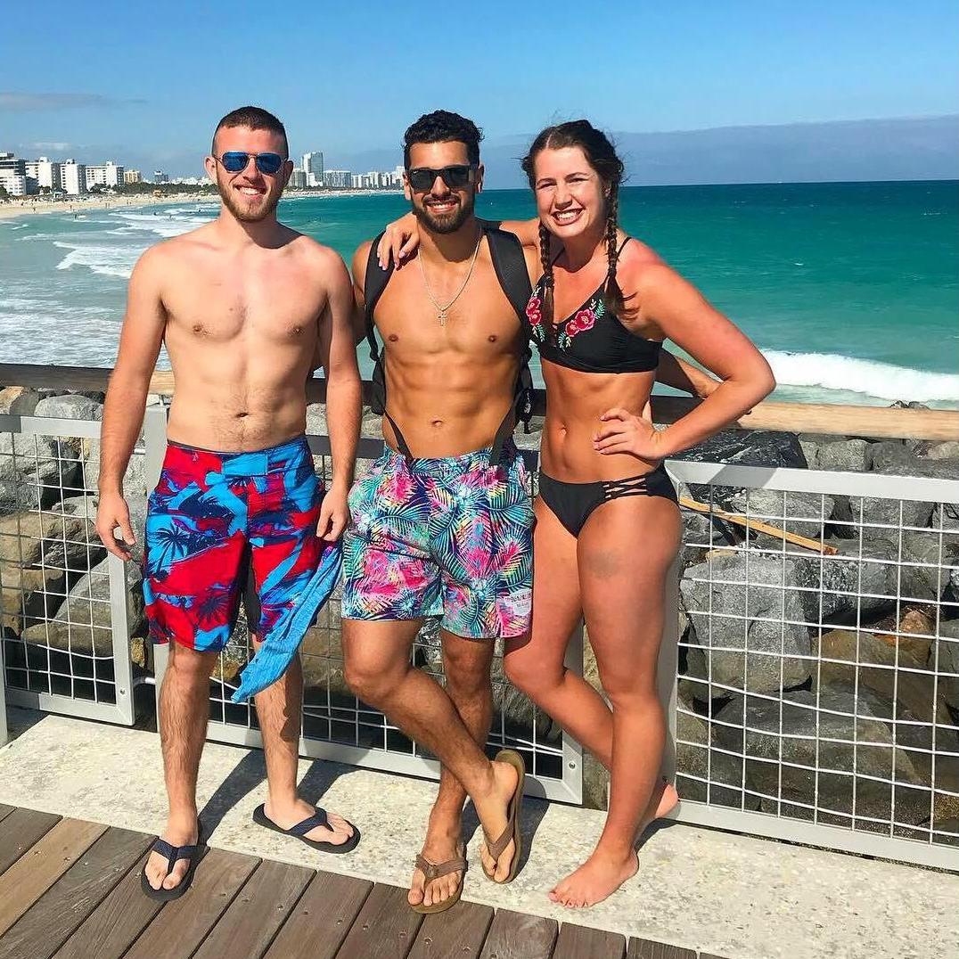 We went to Miami once (for Matt to compete (& win!!) of course)... Shoutout to John for being the most incredible travel buddy. I am not certain how in the heck he put up with us.