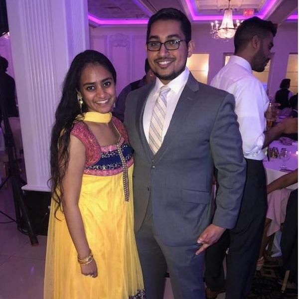 At Justin and Marilyn's wedding!