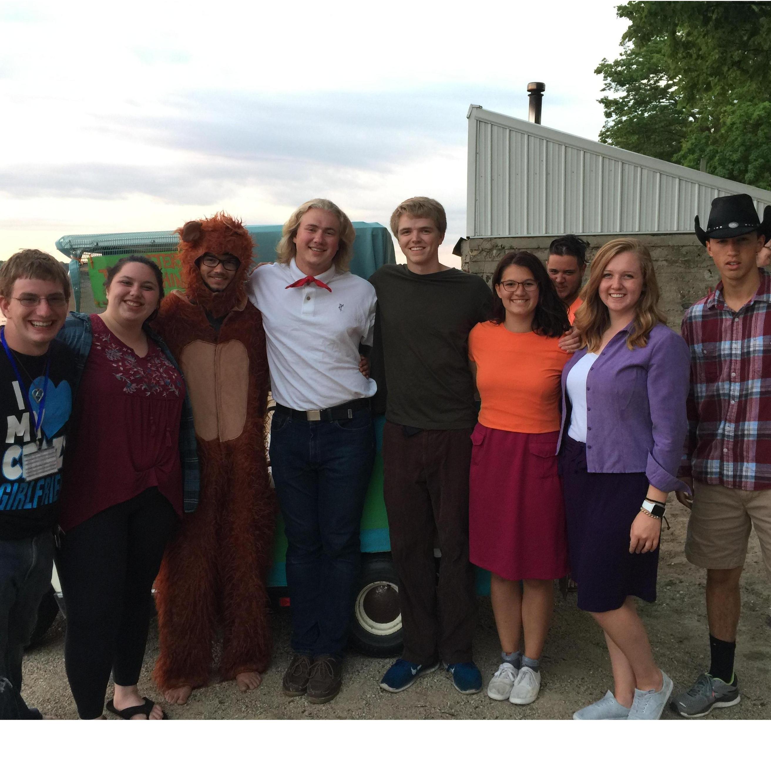 Our first summer camp together. We went for the message of Love and marriage.